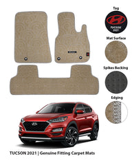 HYUNDAI TUCSON 2019-PRESENT PREMIUM CARPET CAR FLOOR MAT