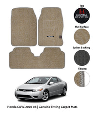 HONDA CIVIC 2002-2008 EAGLE EYE PREMIUM CARPET CAR FLOOR MAT