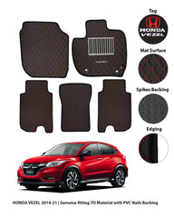 HONDA VEZEL 2014-2021 7D LUXURY CAR FLOOR MAT