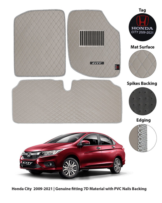 HONDA CITY 2009-2020 7D LUXURY CAR FLOOR MAT