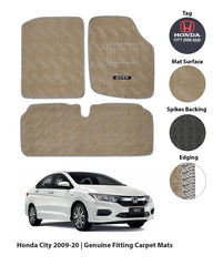 HONDA CITY 2009-2020 PREMIUM CARPET CAR FLOOR MAT