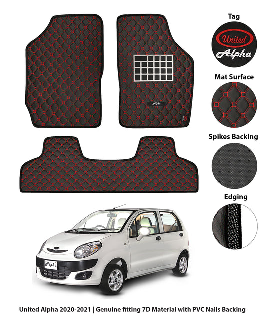 UNITED ALPHA 2021-PRESENT LUXURY 7D CAR FLOOR MAT