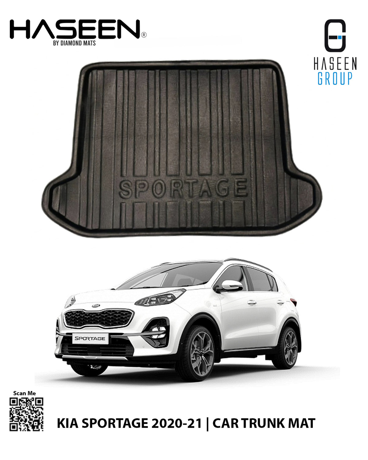 KIA SPORTAGE 2019-PRESENT CAR EVA TRUNK MAT