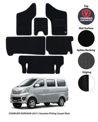 CHANGAN KARVAAN 2021-2024 EXECUTIVE SIDE LOGO CAR FLOOR MAT