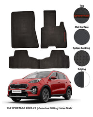 KIA SPORTAGE 2020-PRESENT LATEX RUBBER CAR FLOOR MAT