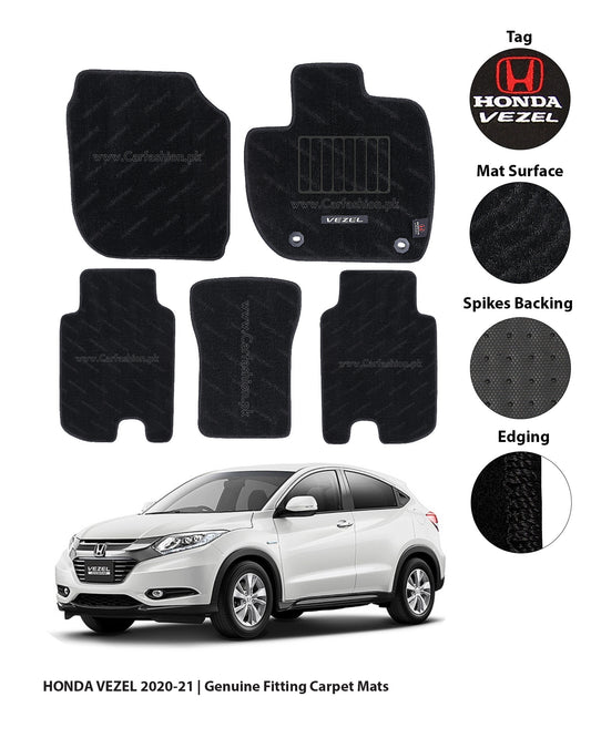 HONDA VEZEL 2014-2021 PREMIUM CARPET CAR FLOOR MAT