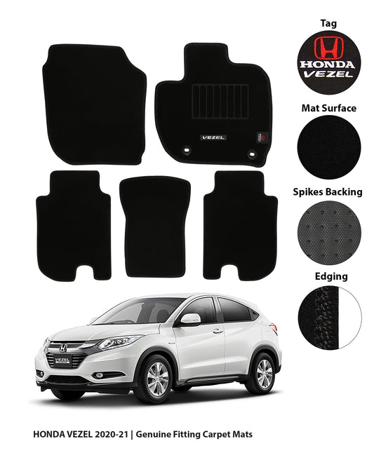 HONDA VEZEL 2014-2021 EXECUTIVE CARPET CAR FLOOR MAT