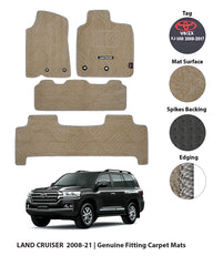 TOYOTA LAND CRUISER 2008-2017 PREMIUM CARPET CAR FLOOR MAT