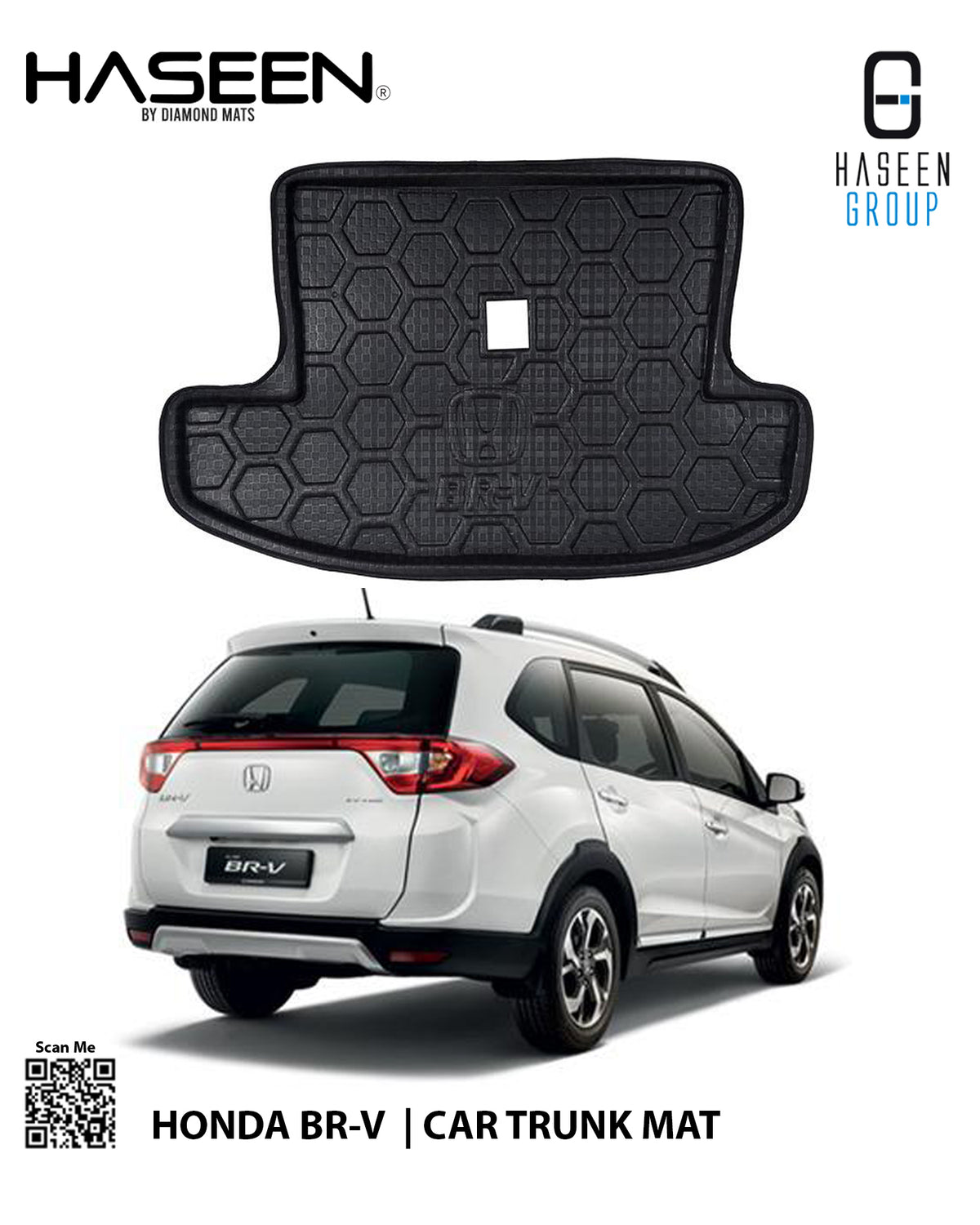 HONDA BR-V 2014-PRESENT CAR EVA TRUNK MAT