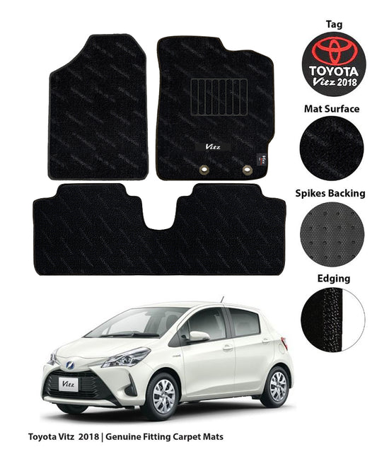 TOYOTA VITZ 2014-PRESENT PREMIUM CARPET CAR FLOOR MAT