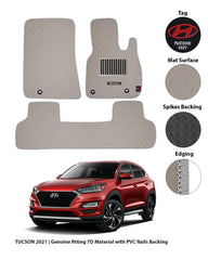 HYUNDAI TUCSON 2019-PRESENT 7D LUXURY CAR FLOOR MAT