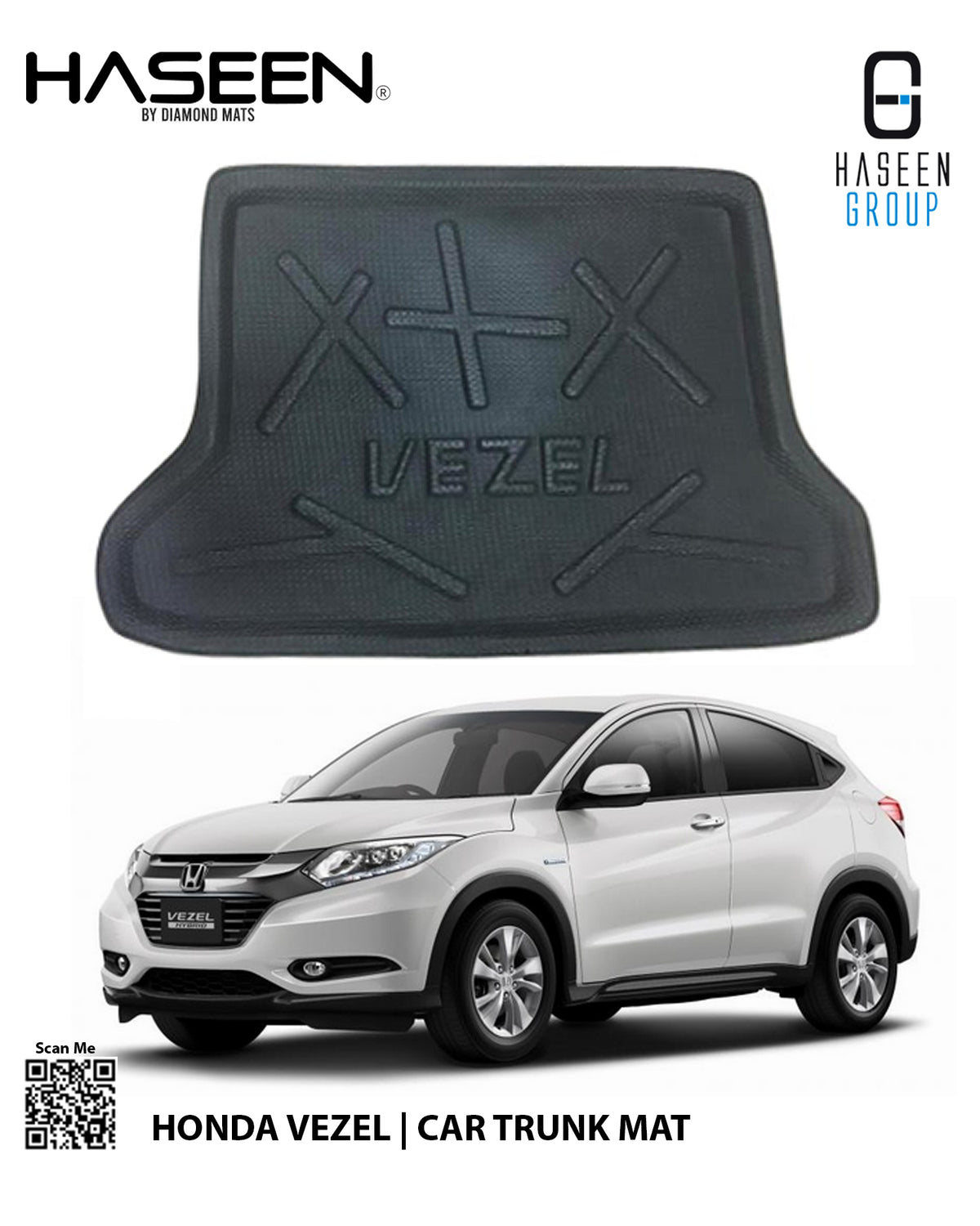 HONDA VEZEL 2013-2022 EVA CAR TRUNK MAT