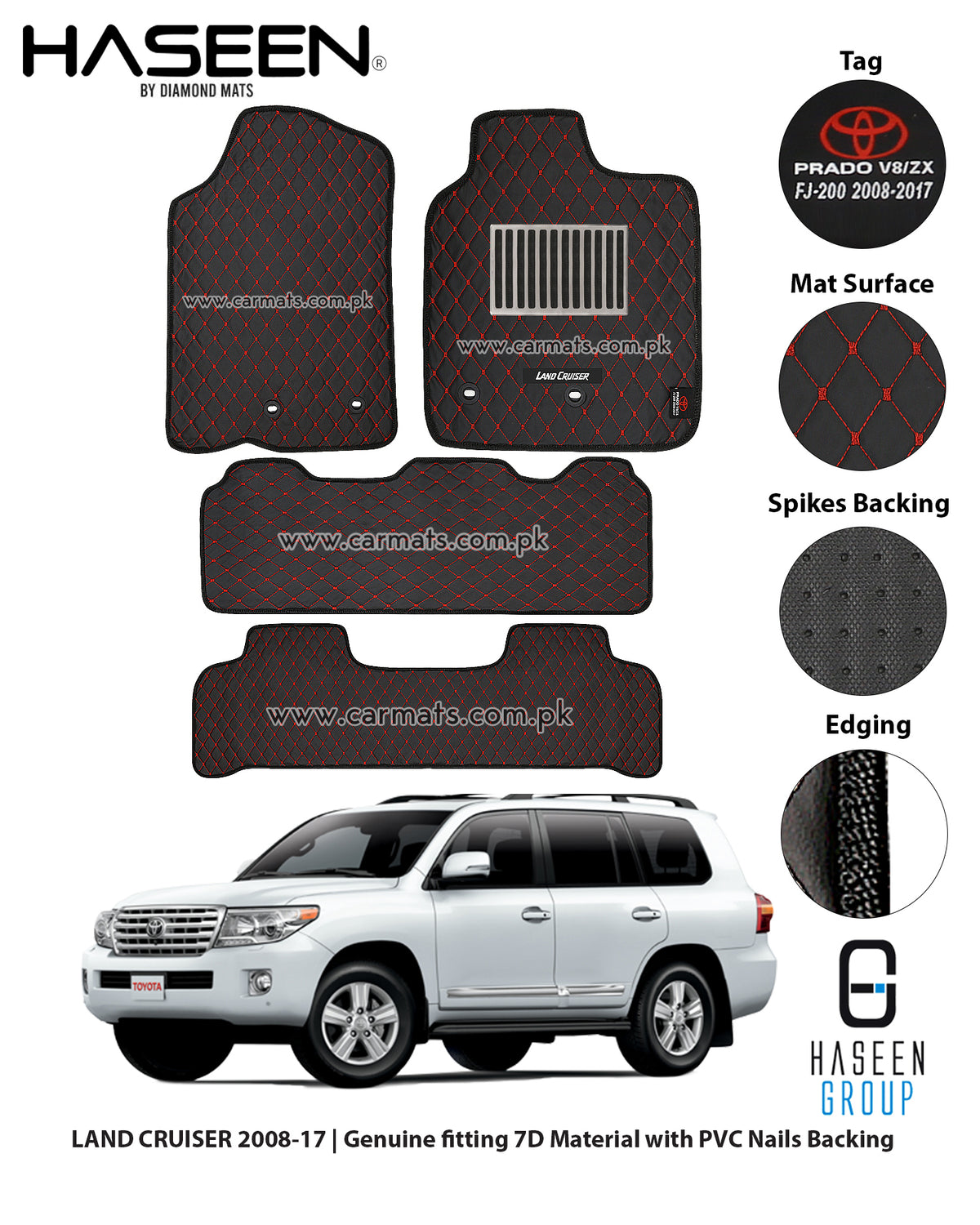 TOYOTA LAND CRUISER CAR FLOOR MAT