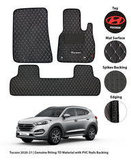 HYUNDAI TUCSON 2019-PRESENT 7D LUXURY CAR FLOOR MAT