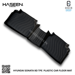 HYUNDAI SONATA 2021-2024 9D TPE PLASTIC HEAVY DUTY CAR FLOOR MAT