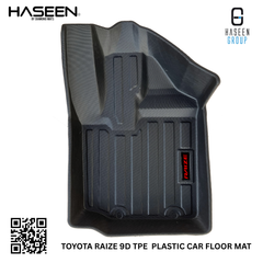 TOYOTA RAIZE 9D TPE PLASTIC FLOOR MATS