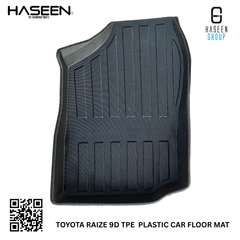 TOYOTA RAIZE 9D TPE PLASTIC FLOOR MATS