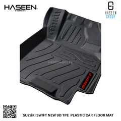 SUZUKI SWIFT NEW 9D TPE PLASTIC HEAVY DUTY CAR FLOOR MAT