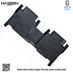 TANK 500 PHEV 2026 9D TPE Floor Mats – Custom Fit Full Coverage Waterproof 5 Seater SUV | Haseen