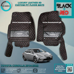 TOYOTA COROLLA 2014-PRESENT LUXURY 9D LEATHER FLOOR MAT