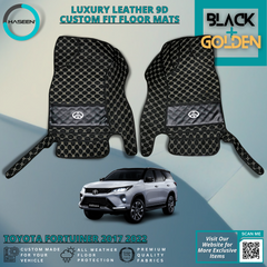 TOYOTA FORTUNER 2017-2022 LUXURY 9D LEATHER FLOOR MAT