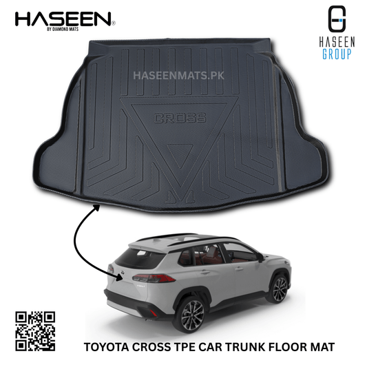 TOYOTA CROSS NEW 2024 TPE PLASTIC CAR TRUNK MAT