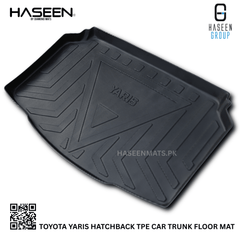 TOYOTA YARIS HATCHBACK TPE PLASTIC CAR TRUNK MAT