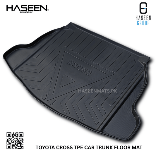 TOYOTA CROSS NEW 2024 TPE PLASTIC CAR TRUNK MAT