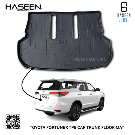 TOYOTA FORTUNER 2014-2022 TPE PLASTIC CAR TRUNK MAT