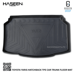 TOYOTA YARIS HATCHBACK TPE PLASTIC CAR TRUNK MAT