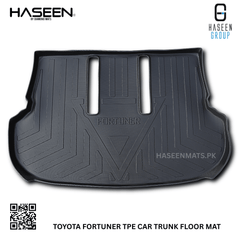 TOYOTA FORTUNER 2014-2022 TPE PLASTIC CAR TRUNK MAT