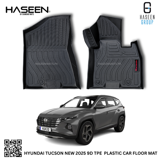 HYUNDAI TUCSON HYBRID NEW 9D TPE PLASTIC HEAVY DUTY CAR FLOOR MAT
