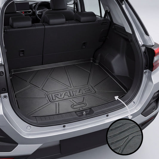 Toyota Raize New 2020-2026 TPE Trunk Mat – Diggi Tray Boot Liner, Custom Fit Waterproof | Haseen