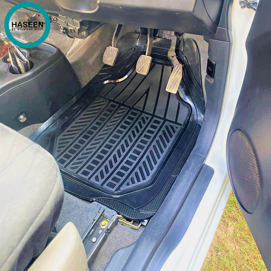 UNIVERSAL 888 3 PIECE PVC DIAMOND SERIES CAR FLOOR MAT