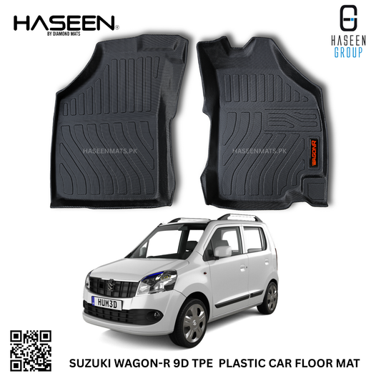 SUZUKI WAGON-R 9D TPE PLASTIC HEAVY DUTY CAR FLOOR MAT