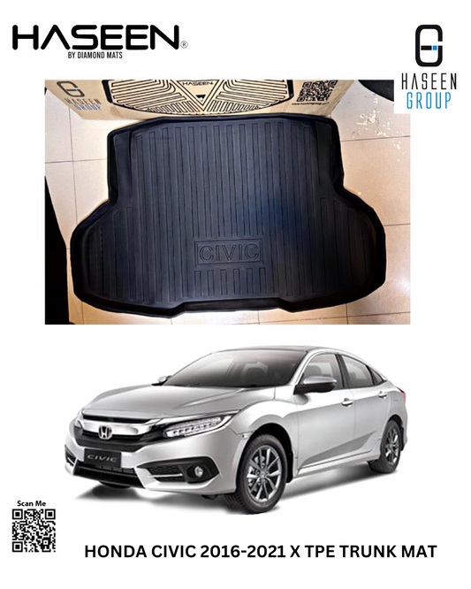 HONDA CIVIC X 2016-2021 CAR TRUNK PLASTIC MAT