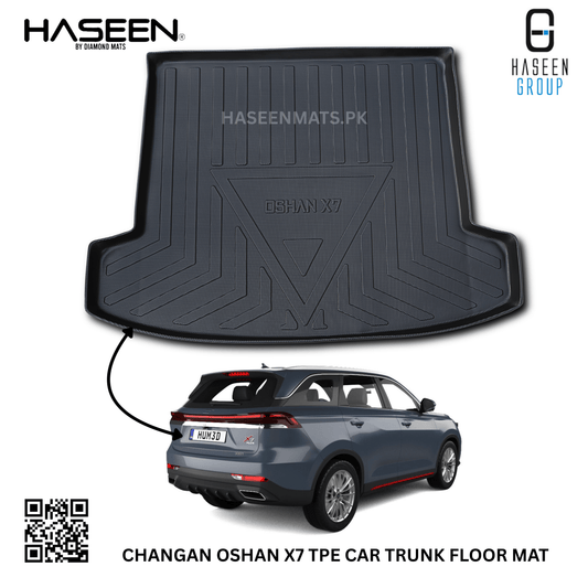 CHANGAN OSHAN X7 2022-2025 TPE PLASTIC CAR TRUNK MAT