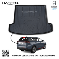 CHANGAN OSHAN X7 2022-2025 TPE PLASTIC CAR TRUNK MAT