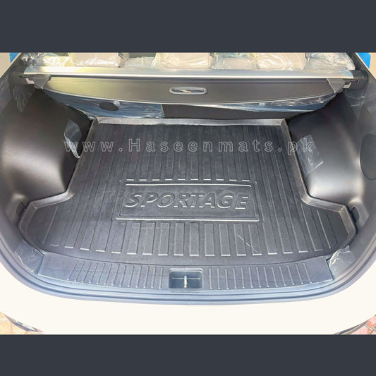 KIA SPORTAGE 2019-PRESENT CAR TRUNK PLASTIC MAT