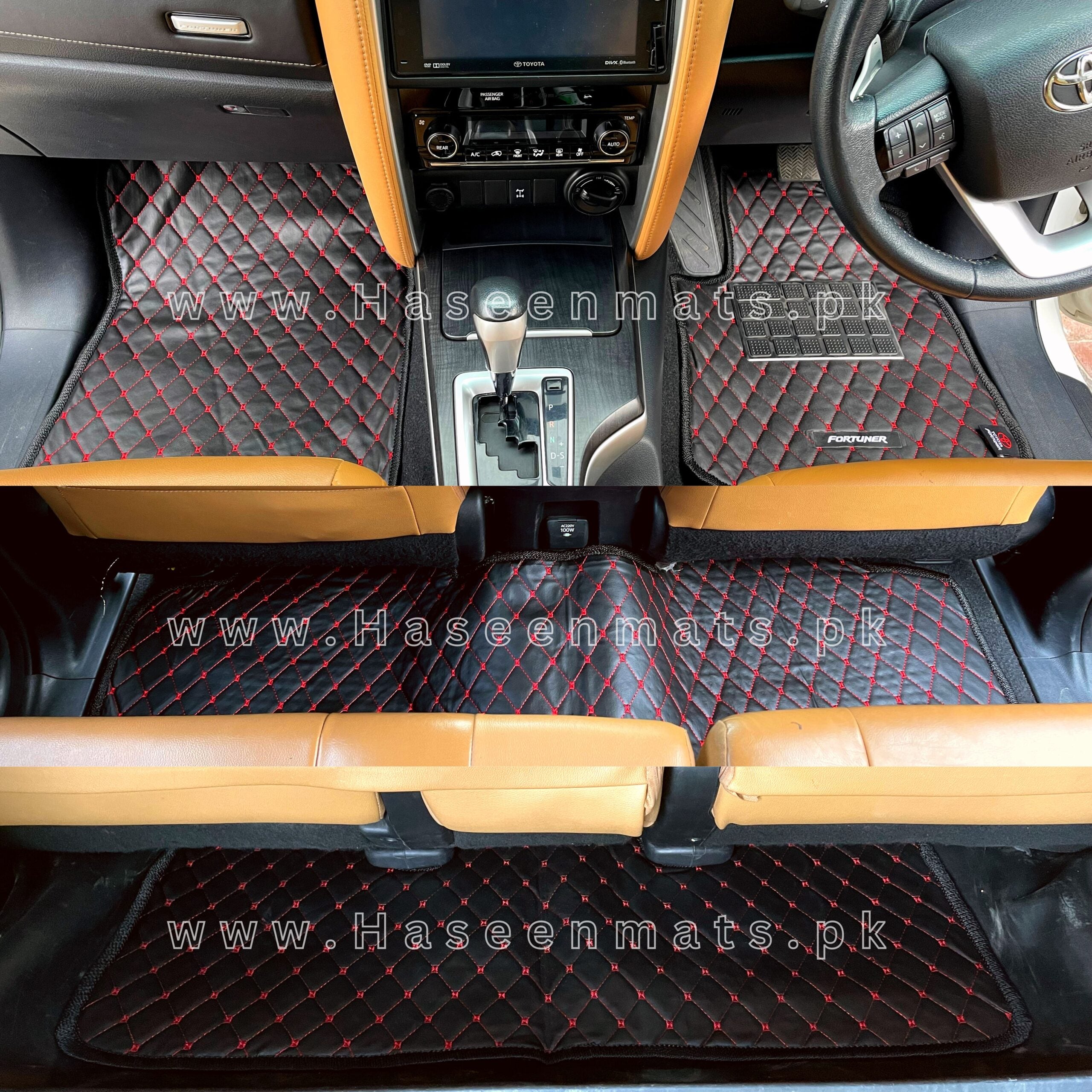 TOYOTA FORTUNER 2014-PRESENT 7D LUXURY CAR FLOOR MAT