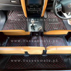 TOYOTA FORTUNER 2014-PRESENT 7D LUXURY CAR FLOOR MAT